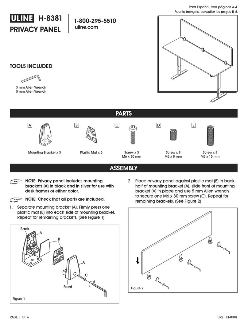 U-Line H-8381 User manual