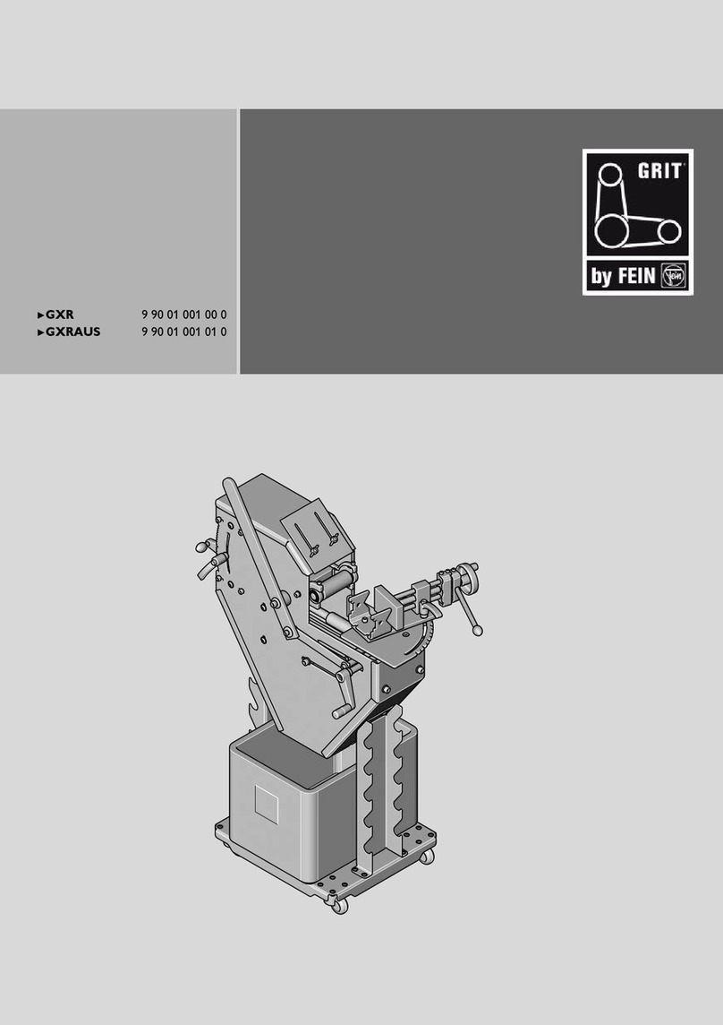 Fein GRIT GXR User manual