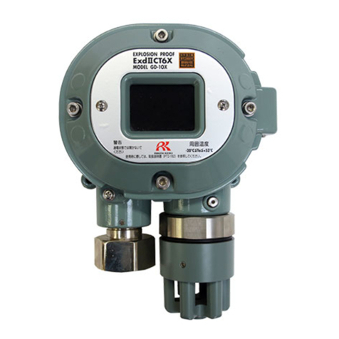 Riken Keiki GD-1DOX-AS operating manual