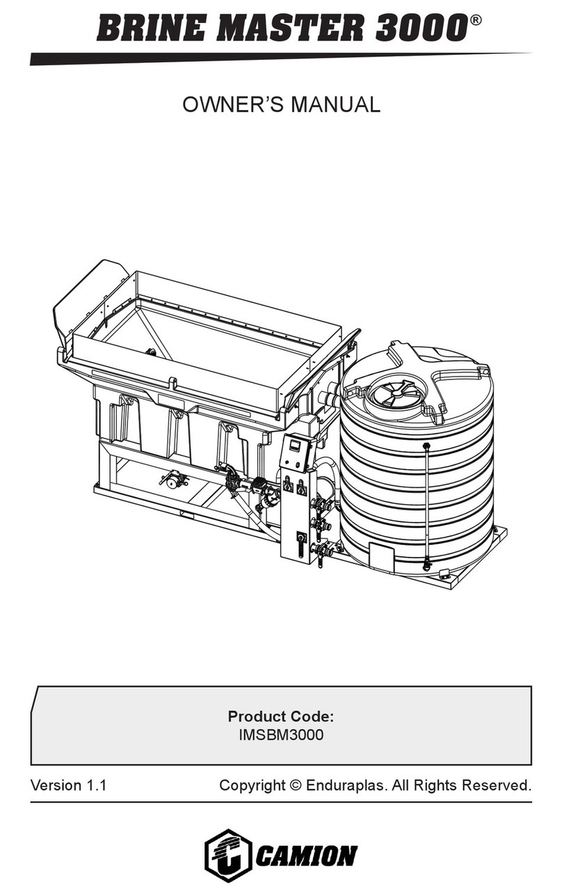 CAMION BRINE MASTER 3000 manual