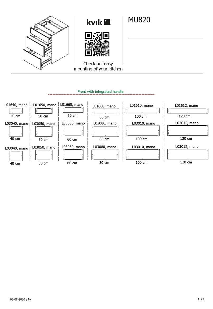 Kvik MU820 User manual