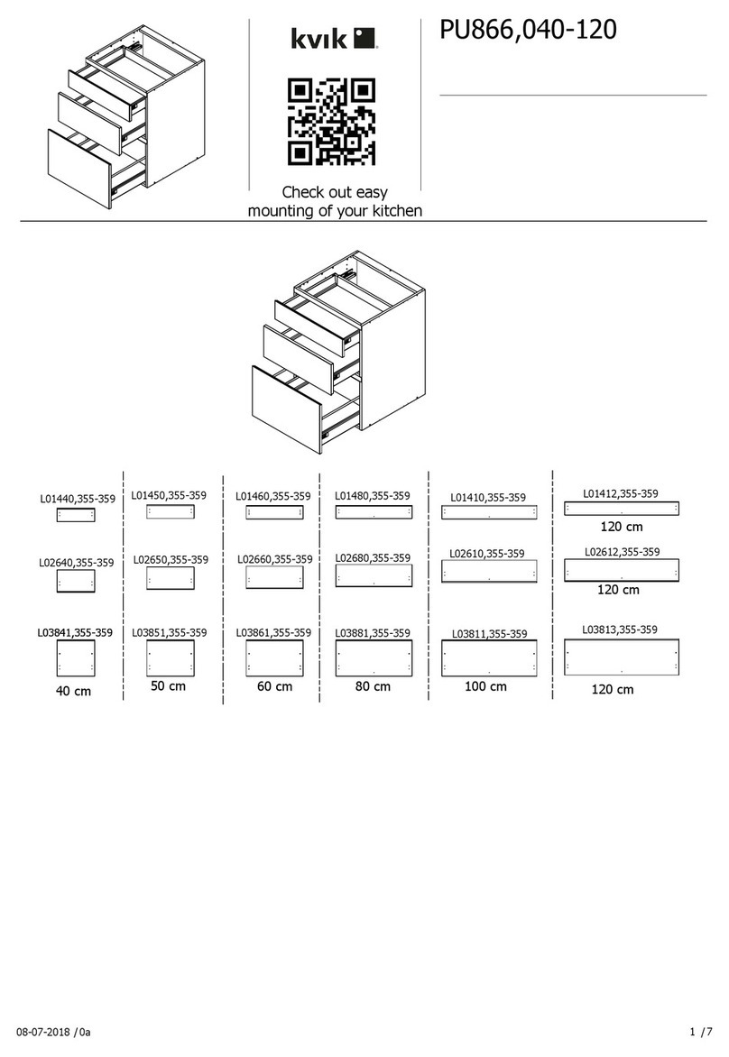 Kvik PU866-040-120 User manual