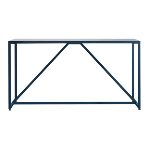 BluDot Strut Table Quick start guide