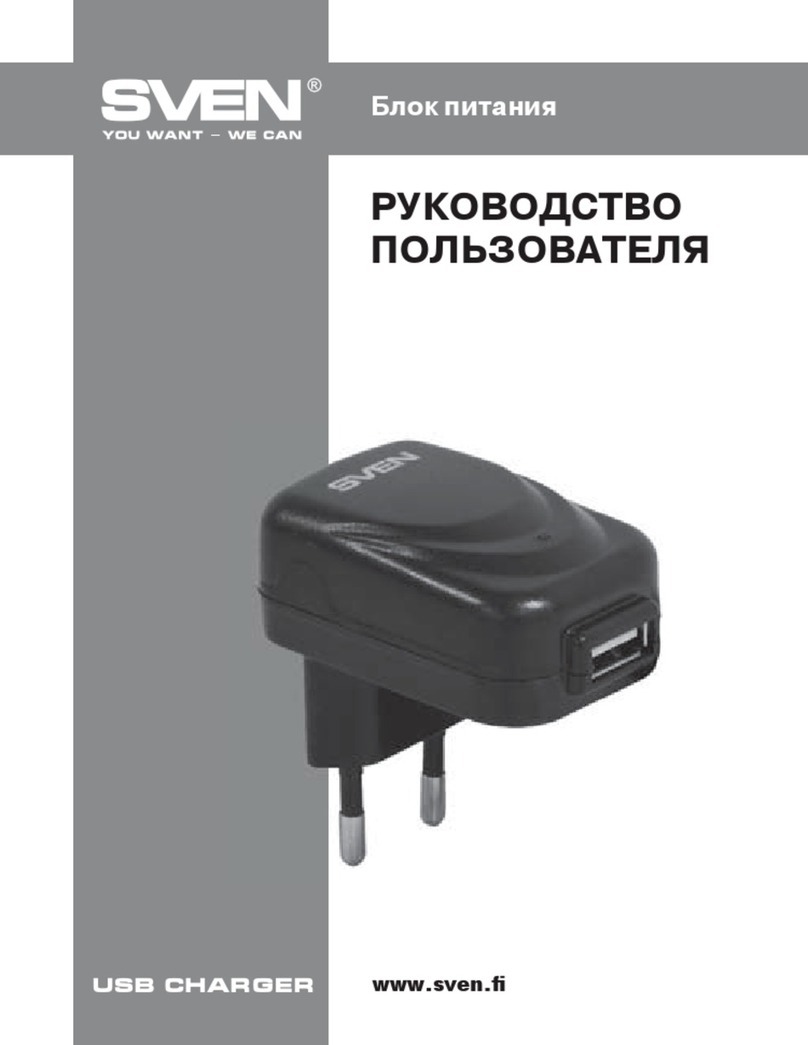 Sven USB CHARGER user manual