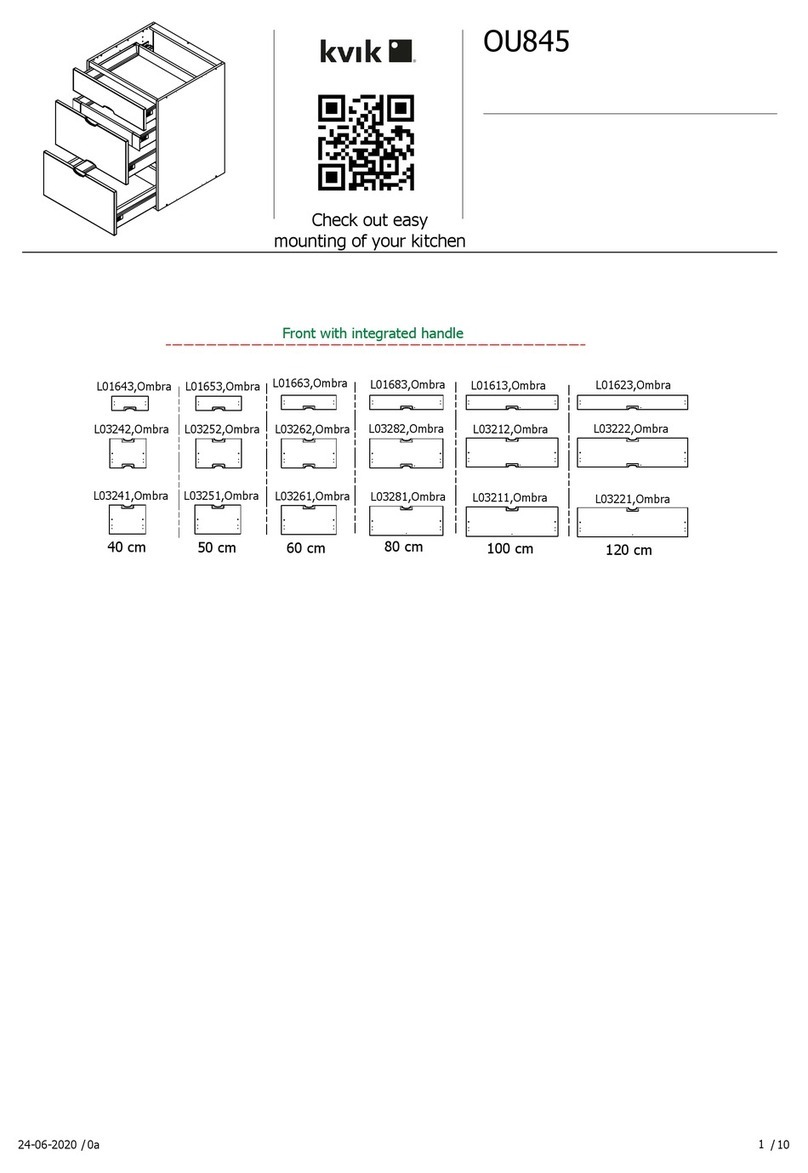Kvik OU845 User manual