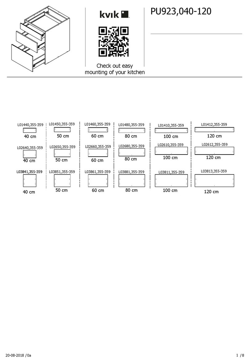 Kvik PU923-040-120 User manual