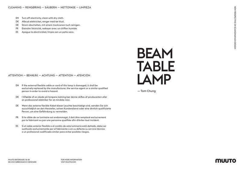 muuto Beam User manual