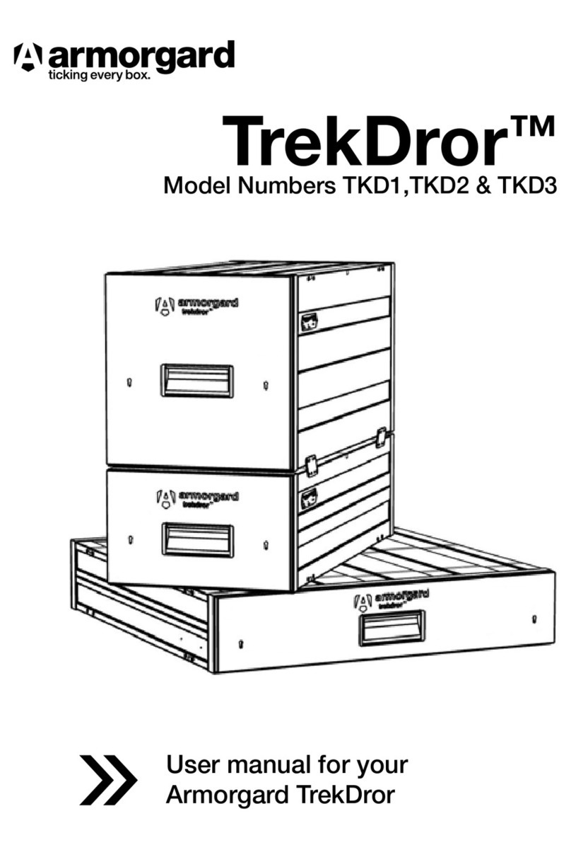 Armorgard TrekDror TKD1 User manual