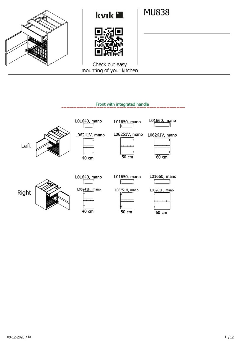 Kvik MU838 manual