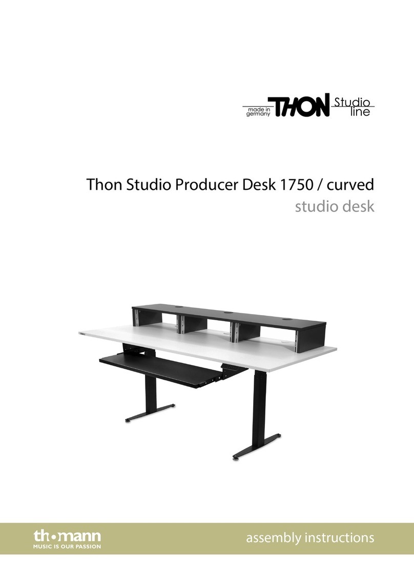 thomann Thon Studio Producer Desk 1750 User manual thomann Thon Studio Producer Desk 1750 User manual