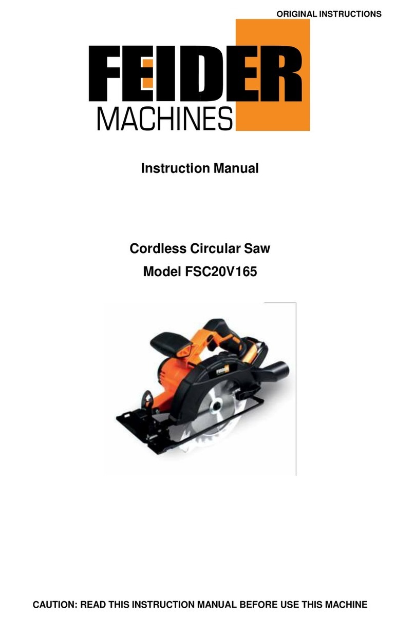 Feider FSC20V165 instruction manual