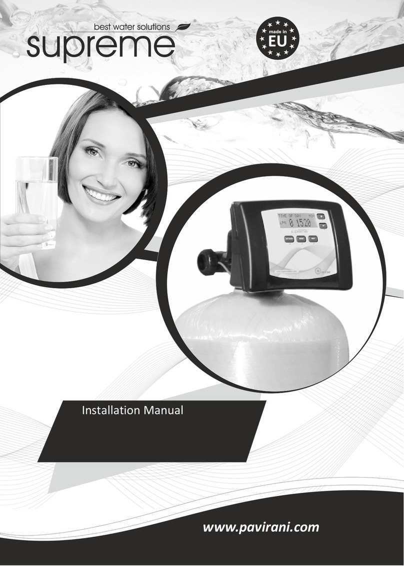 SUPREME OXYLINE installation manual