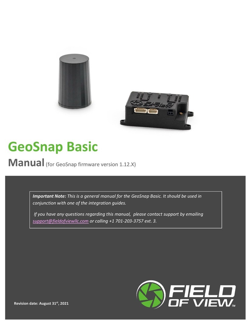 FIELD OF VIEW GeoSnap Basic manual