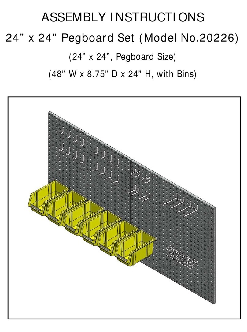 Seville Classics 20226 Assembly instructions