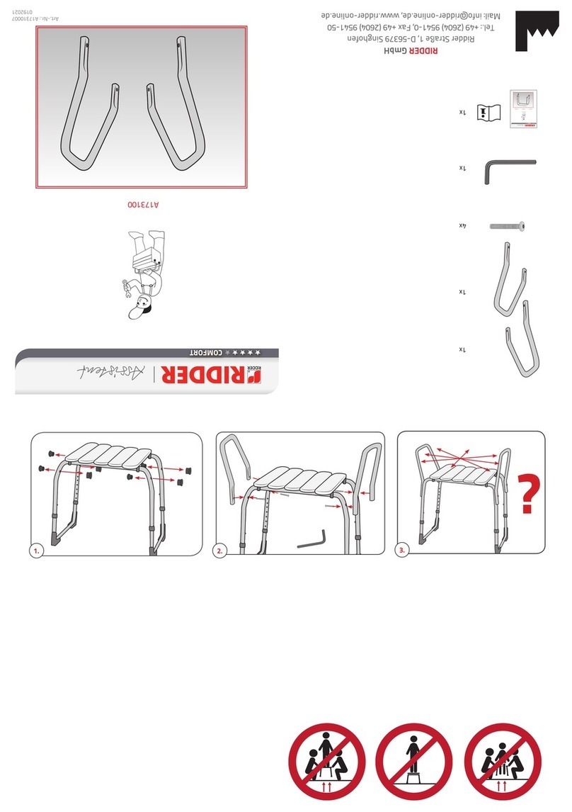 Ridder Assistent Comfort A173100 User manual