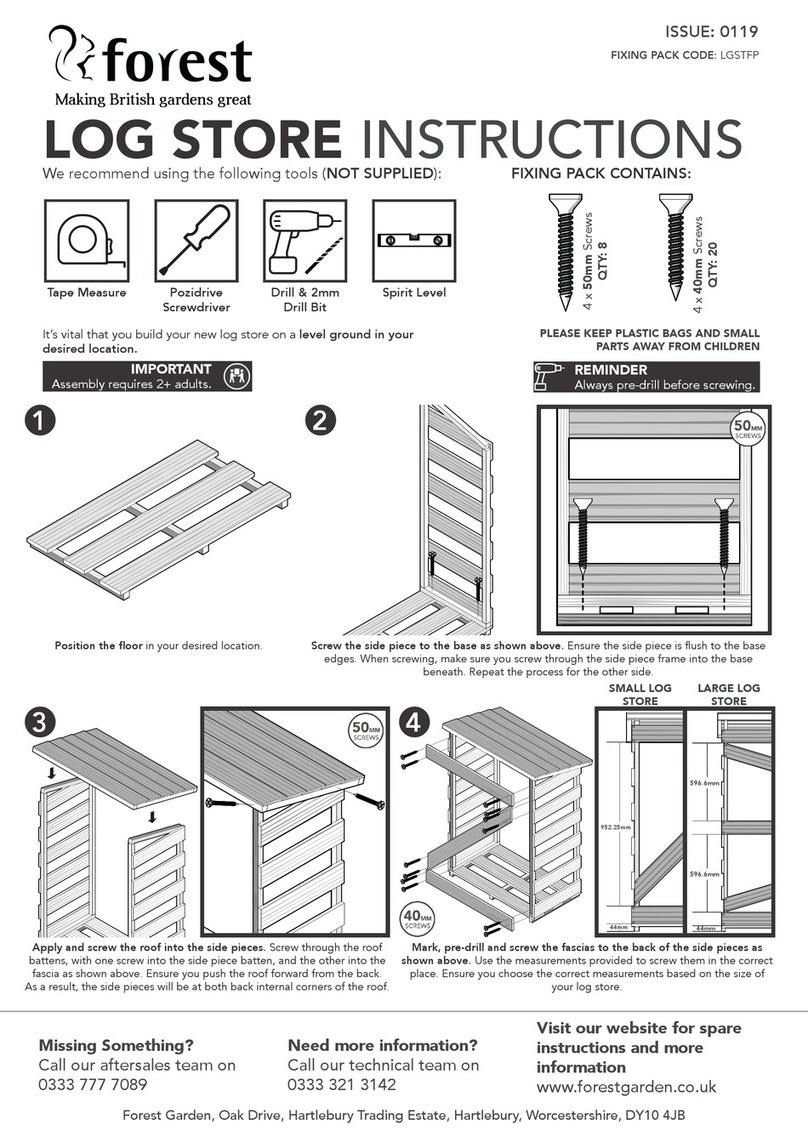 Forest LGSTFP User manual Forest LGSTFP User manual