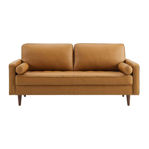 modway EEI-4633 LOVESEAT User manual