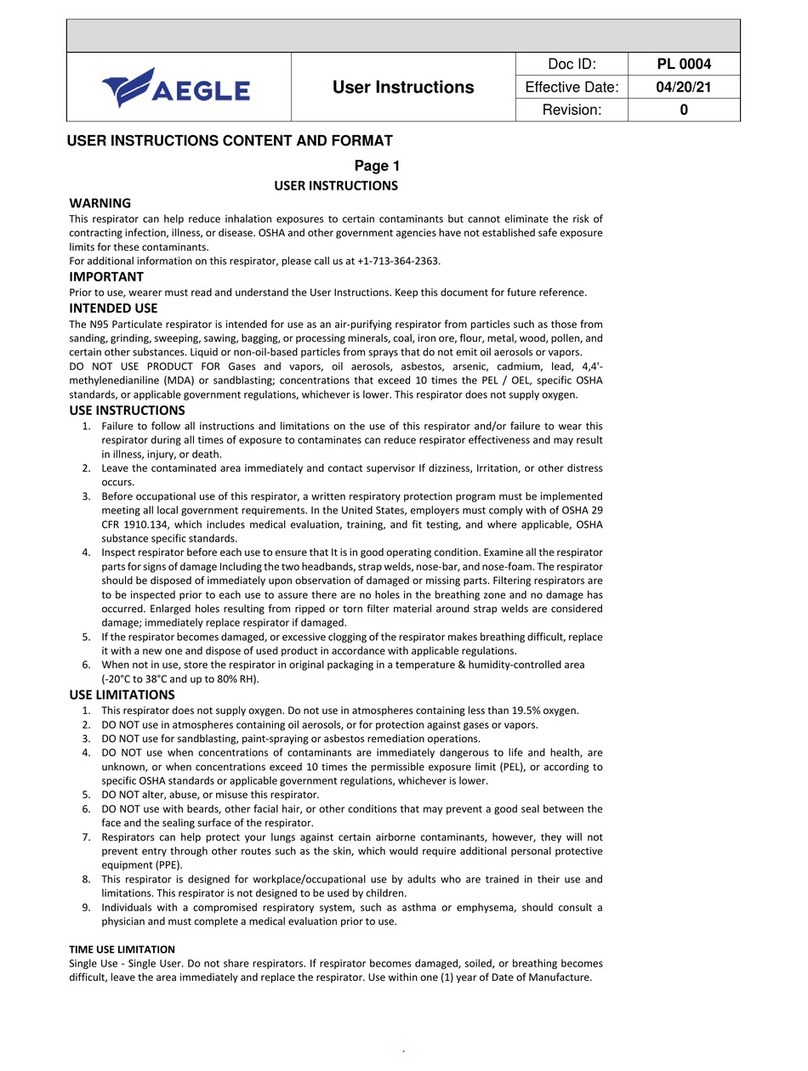 Aegle F110 PLUS User instructions