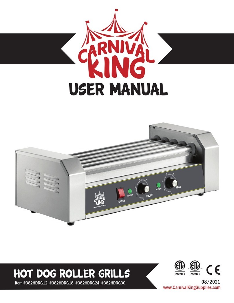 Carnival King 382HDRG12 user manual