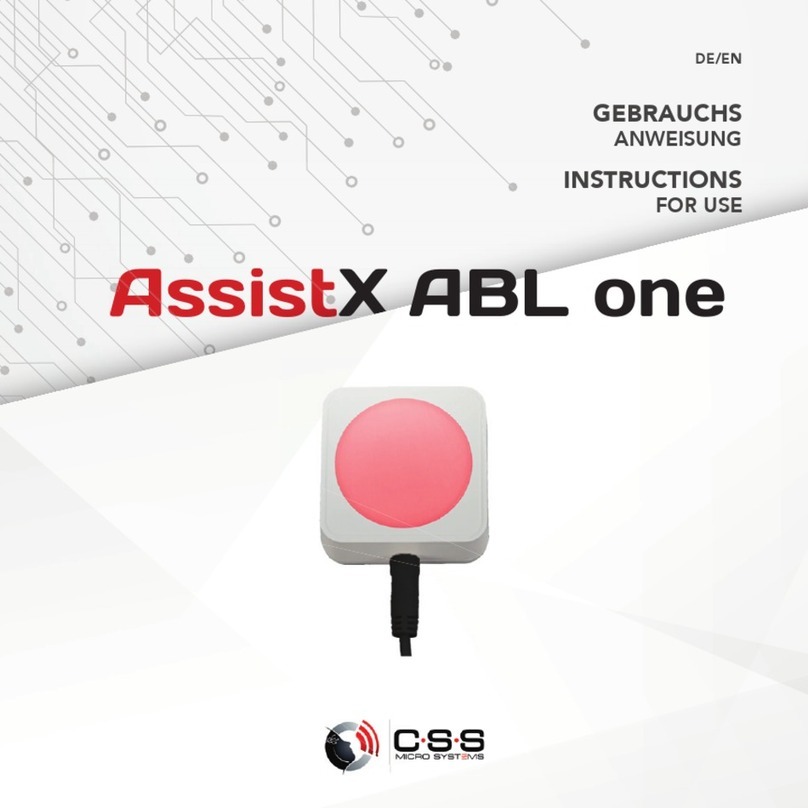 CSS AssistX ABL one Instructions for use
