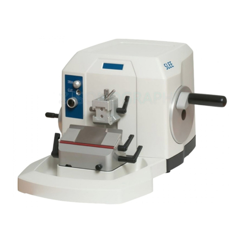 Slee MICROTOME CUT 5062 operating manual