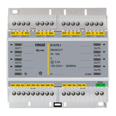 Vimar SMART AUTOMATION BY-ME PLUS User manual
