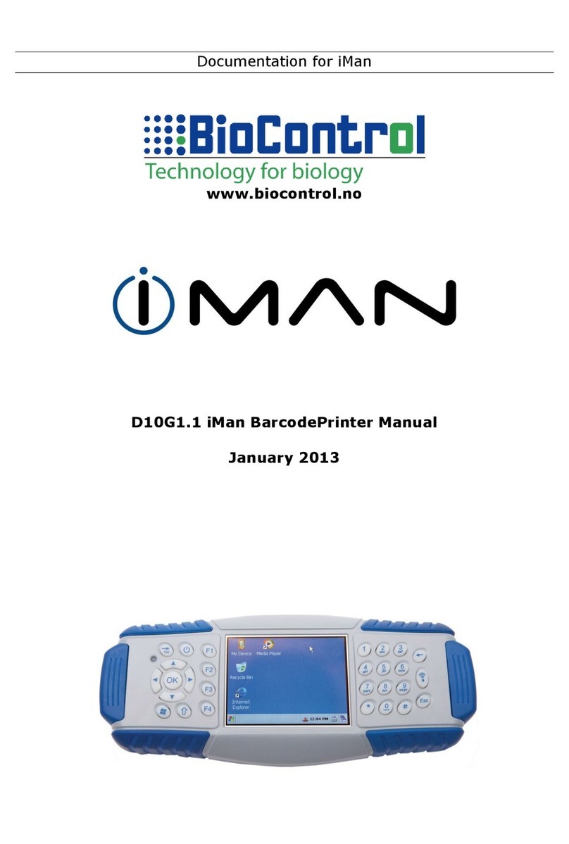 Biocontrol D10G1.1 iMan User manual