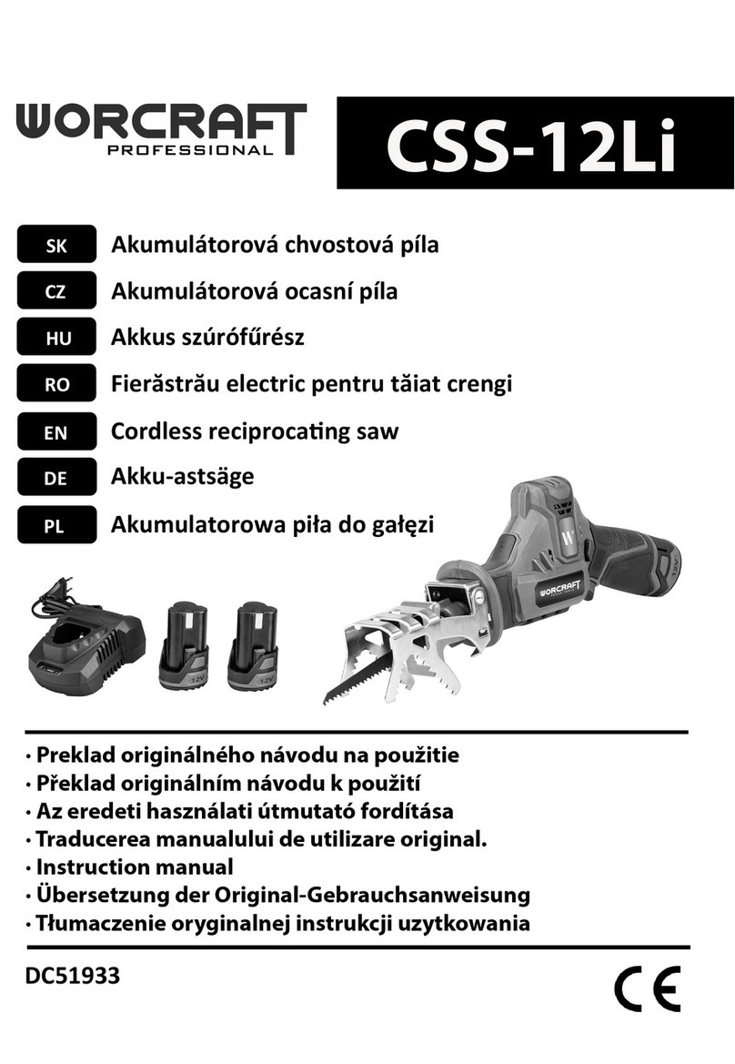 Worcraft CSS-12Li User manual