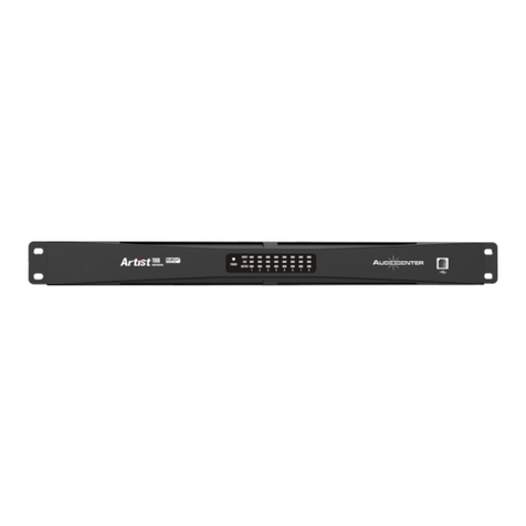 Audiocenter Artist T88D user manual