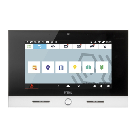 urmet domus IPerCom VOG 7 1761 Series User manual