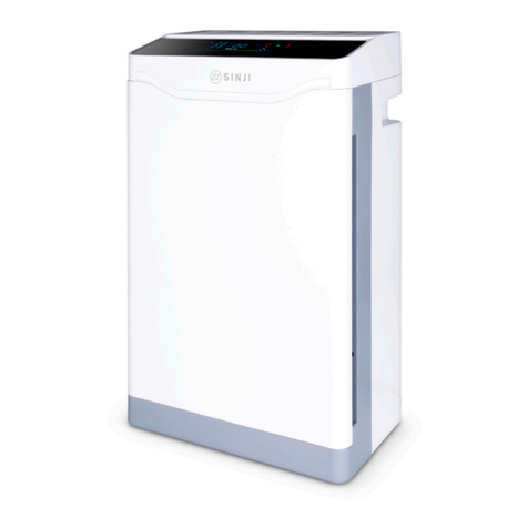 SINJI SMART AIR PURIFIER UV user manual