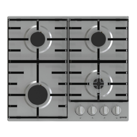 Gorenje G640X instruction manual