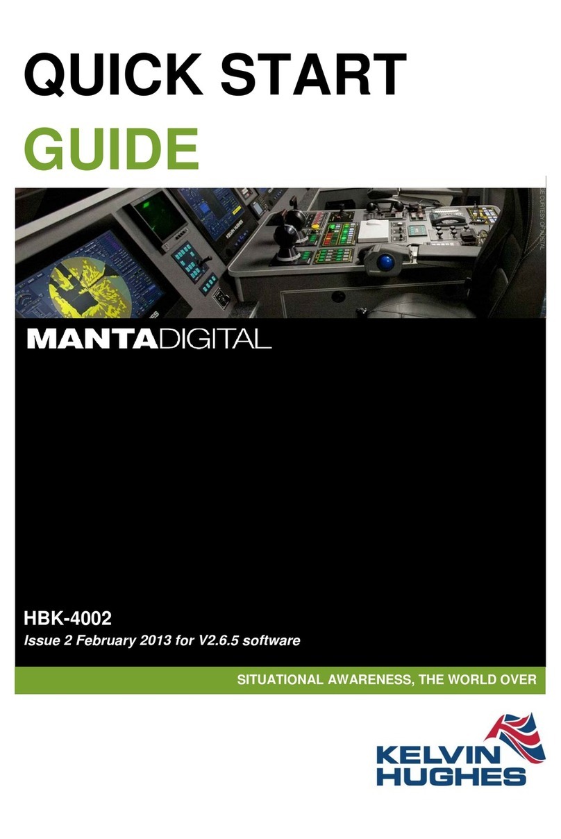 KELVIN HUGHES HBK-4002 quick start guide
