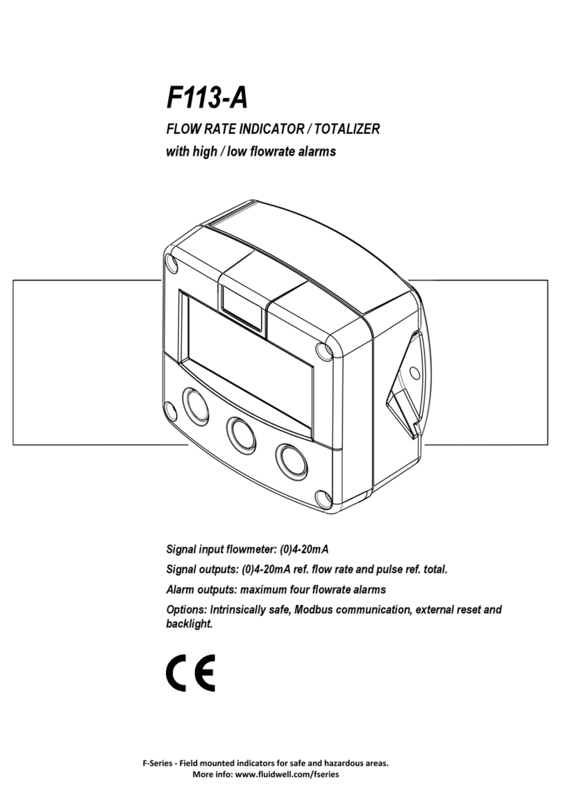 Fluidwell F113-A manual