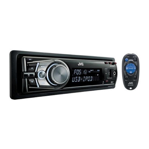 JVC KD-R705 Installation and connection manual