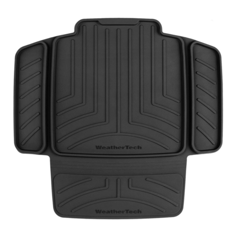 WeatherTech Child Car Seat Protector installation instructions WeatherTech Child Car Seat Protector installation instructions