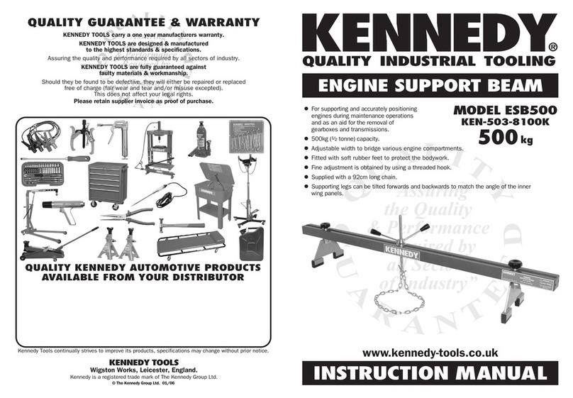Kennedy ESB500 User manual