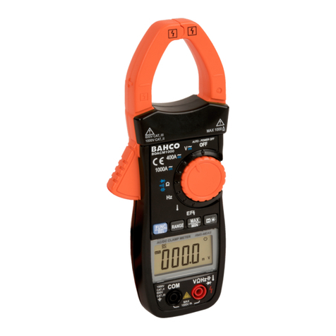 Bahco BDACM1000 user manual Bahco BDACM1000 user manual