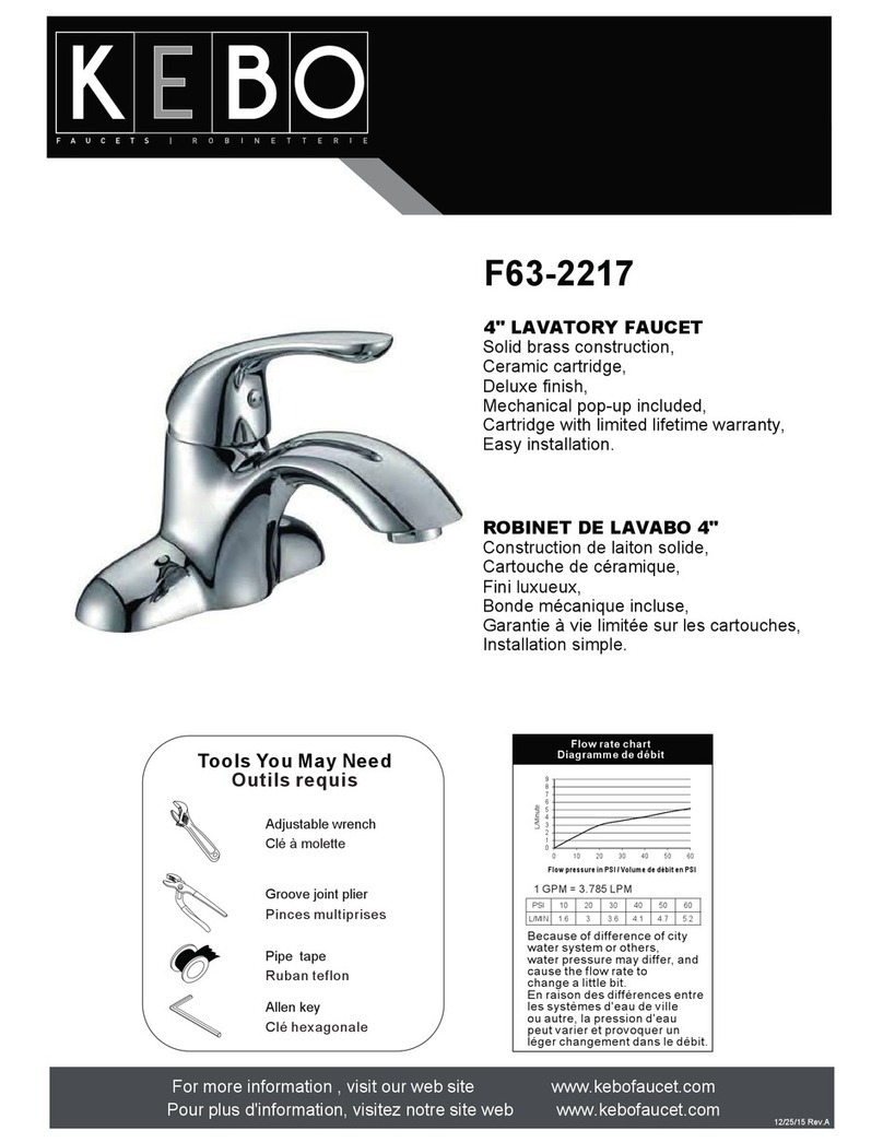 Kebo F63-2217 User manual