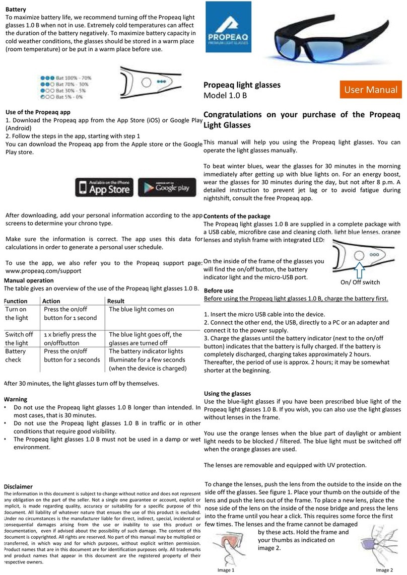 PROPEAQ 1.0 B user manual