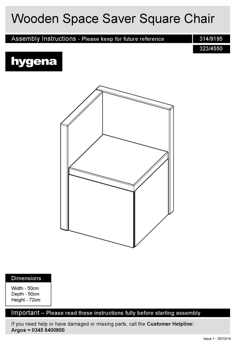 hygena 314/9195 Assembly instructions