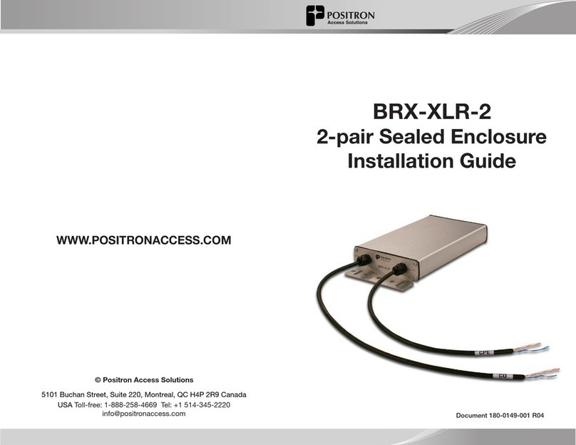 Positron BRX-XLR-2 installation guide