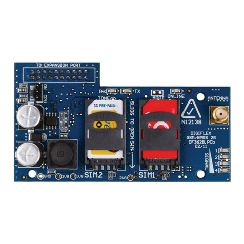 Digiflex CM743 Installer's reference guide
