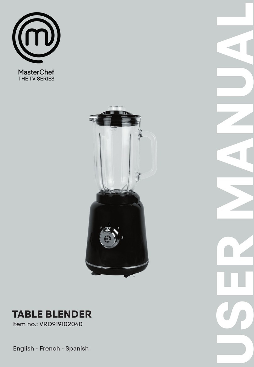 MasterChef VRD919102040 user manual