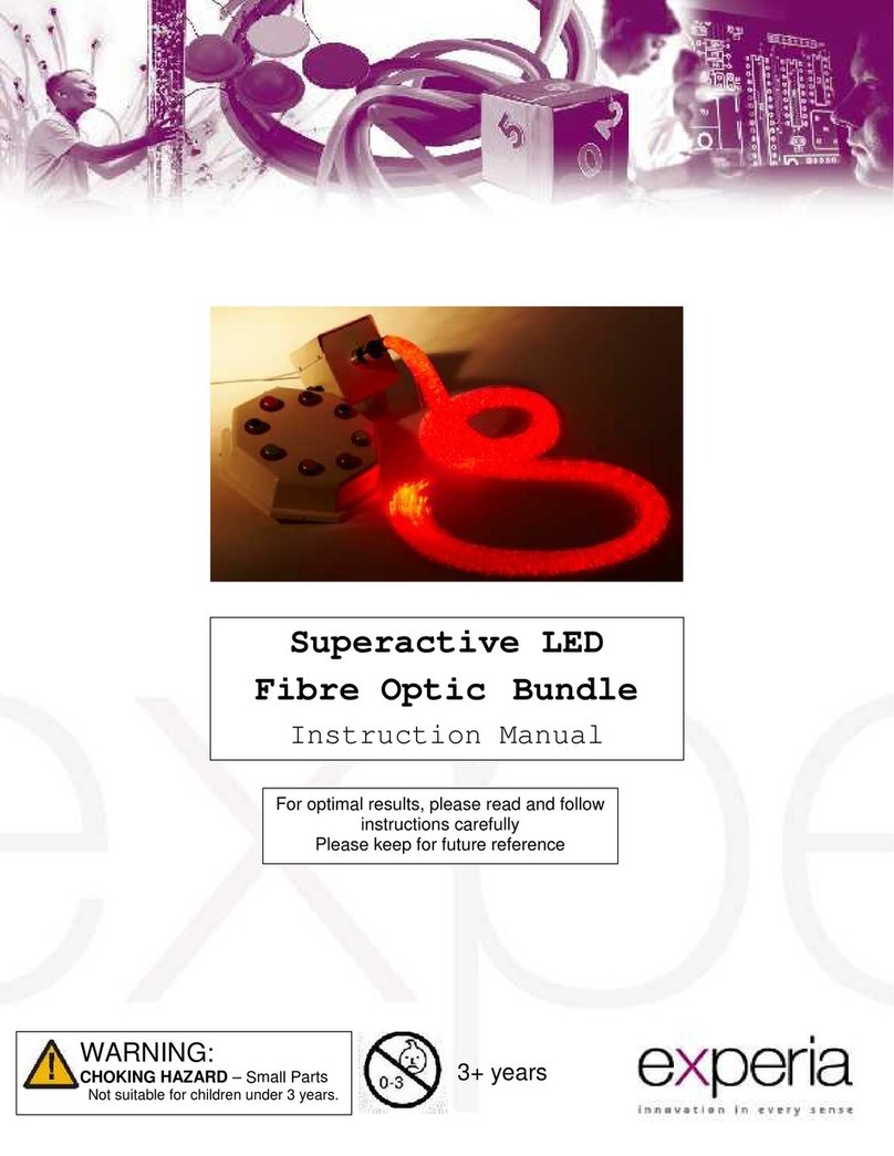 Experia Superactive LED Fibre Optic Bundle User manual