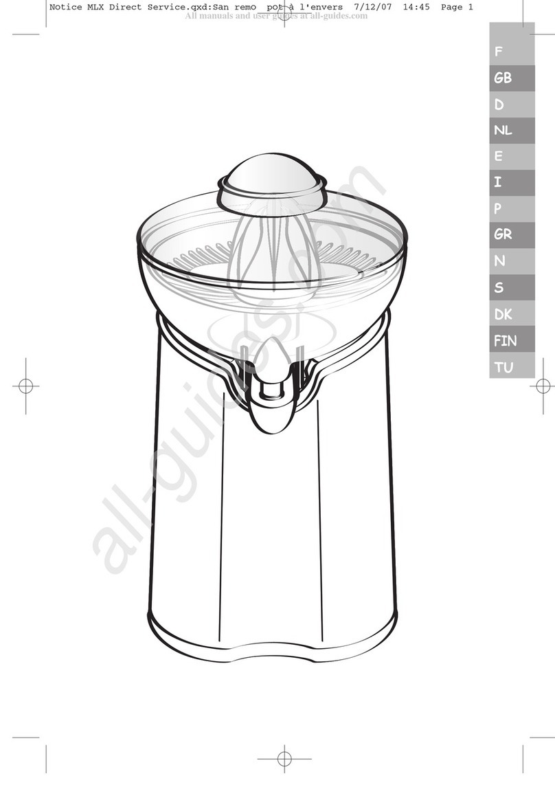 TEFAL ZP600 manual