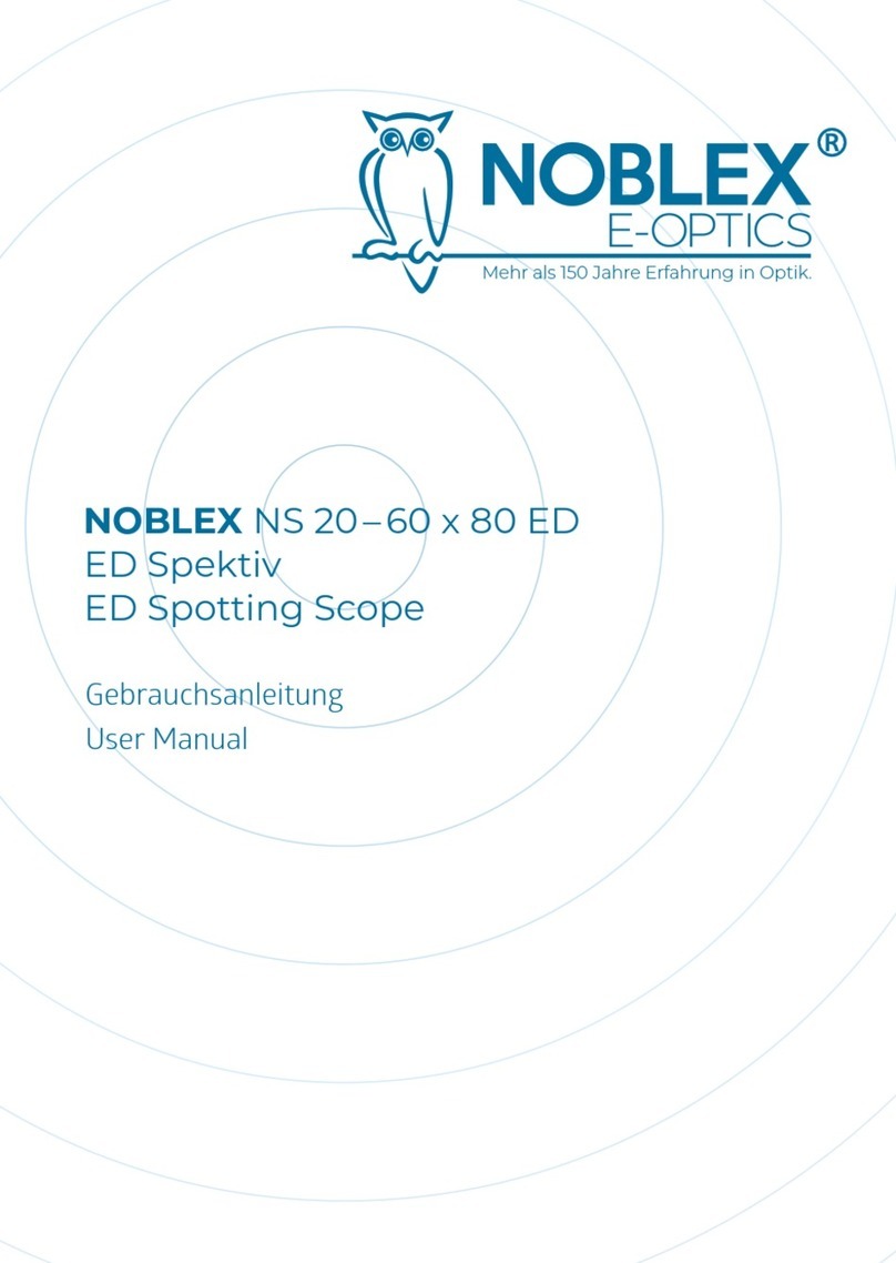 Noblex E-OPTICS NS 20 - 60 x 80 ED User manual