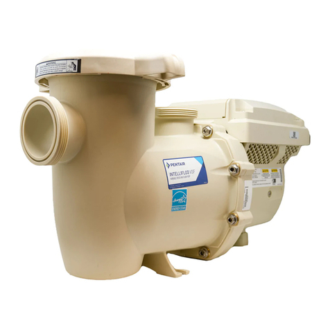 Pentair STA-RITE INTELLIFLO3 VSF Installation and maintenance guide Pentair STA-RITE INTELLIFLO3 VSF Installation and maintenance guide