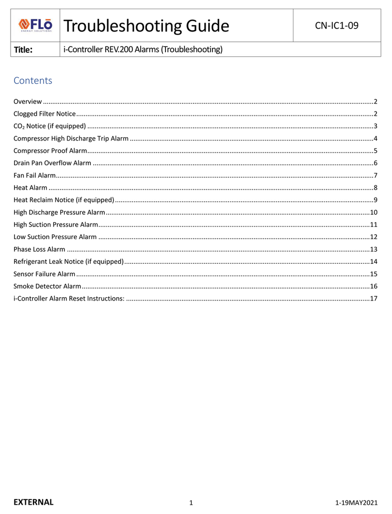 Flo i-Controller REV.200 troubleshooting guide