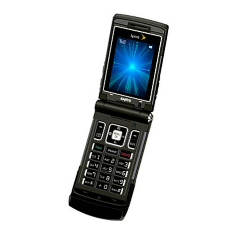 Sanyo SCP-6600 User manual